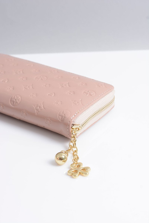 Жіночий гаманець Велика лакована сумочка