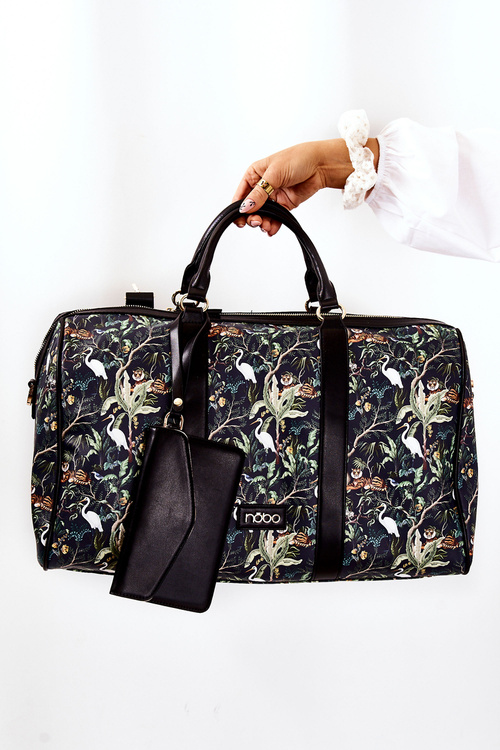 Велика дорожня сумка NOBO M3150-CM13 Animals Navy blue