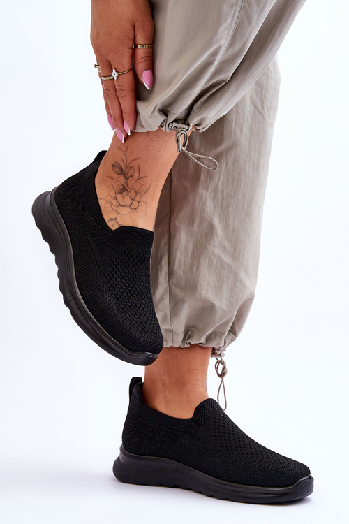 Жіночі текстильні сліпони чорні Adiora