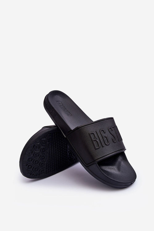 Жіночі поролонові тапочки Big Star MM274715 Чорні