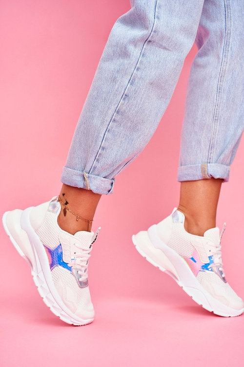 Спортивне жіноче взуття біле Sportivo