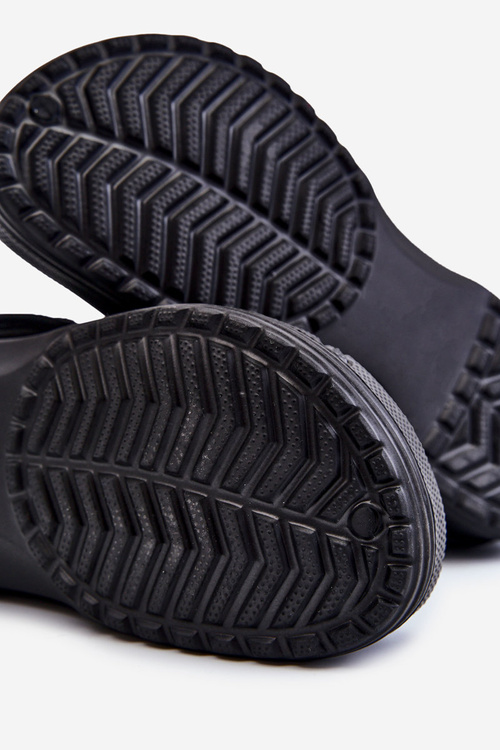 Чоловічі теплі кросівки Crocs Black Calmo