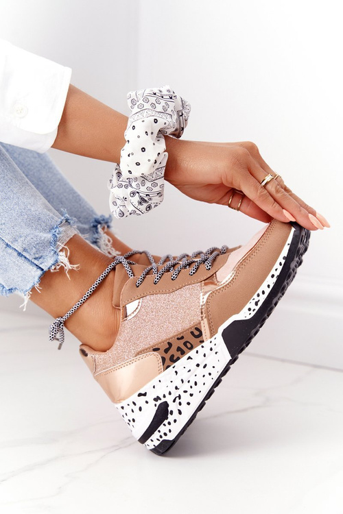 Жіночі кросівки на танкетці Champagne Avery