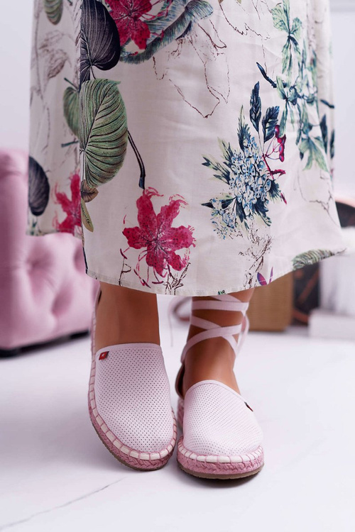 Жіночі еспадрільї Big Star Platform Pink DD274A192