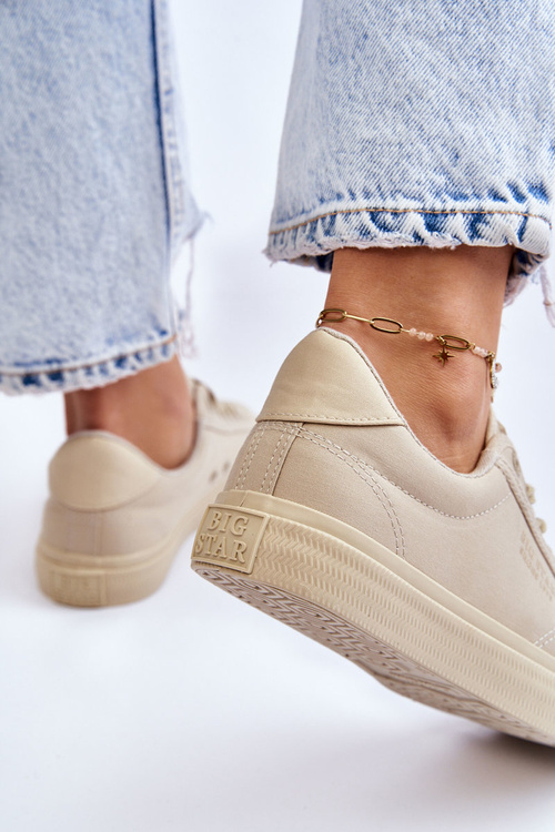 Класичні низькі кросівки Big Star LL274094 Бежеві