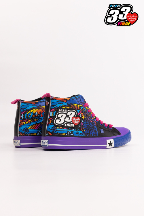 Теплі жіночі кросівки на платформі Big Star OO274073 сірі