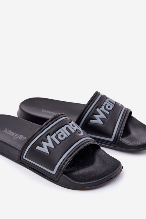 Чоловічі Сандалі WRANGLER AVERELL SLIDER MEN LOW 20251042.25Y Чорні