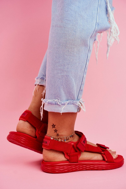 Жіночі босоніжки Big Star Red FF274A602