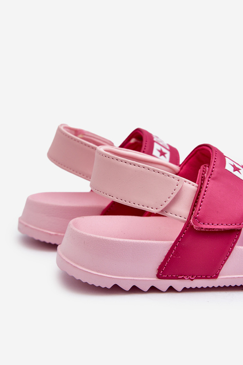 Світлі босоніжки для дівчинки Big Star NN374530 Рожеві