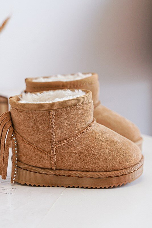 Дитячі утеплені сноуборди з бахромою Camel Mikyla