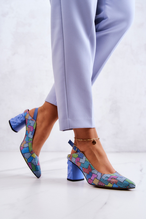 Шкіряні туфлі Maciejka 05427-06 Різнокольорові