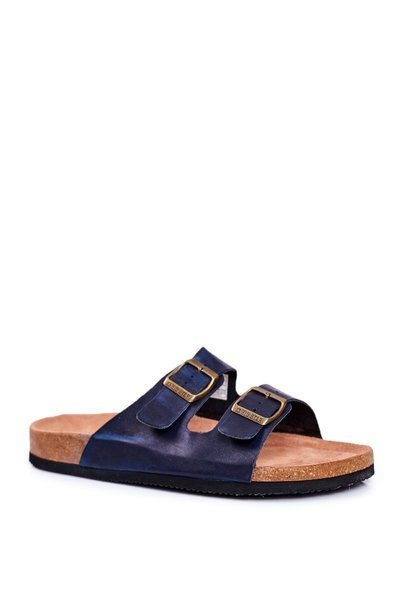 Класичні чоловічі шорти з пряжками Big Star Dark Navy Blue DD174604
