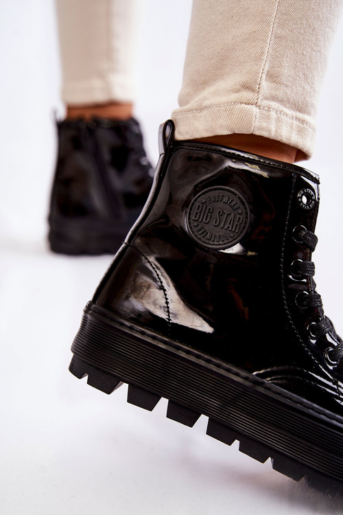 Високі кросівки Big Star KK274533 Чорні