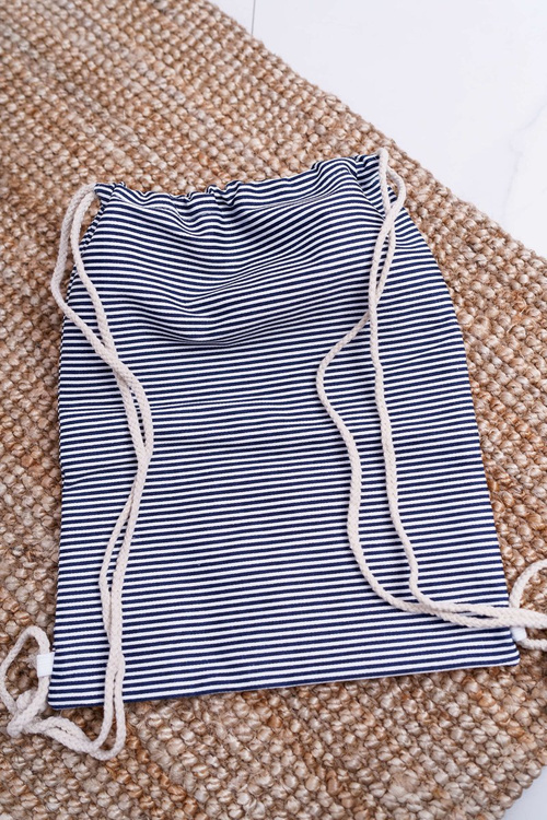 Жіноча темно-синя сумочка Темно-синя пляжна сумка