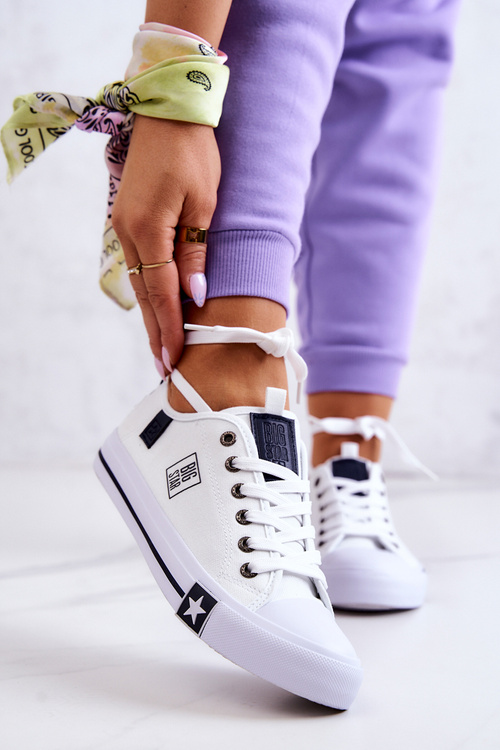 Класичні низькі кросівки Big Star JJ274255 Білі