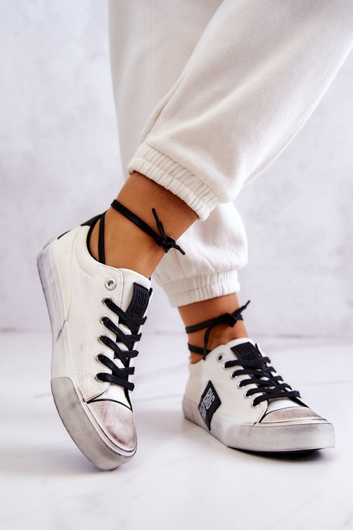 Жіночі кросівки BIG STAR JJ274350 Біло-чорні