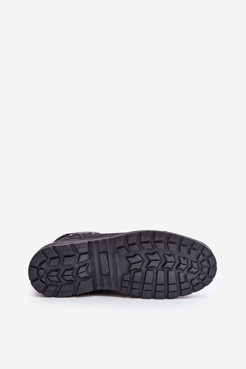 Чоловічі теплі черевики McBraun чорного кольору