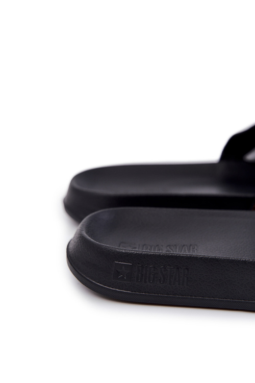 Чоловічі світлі тапочки Big Star JJ174533 Чорні