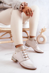 Чоботи жіночі Maciejka Leather Light beige 04744-22