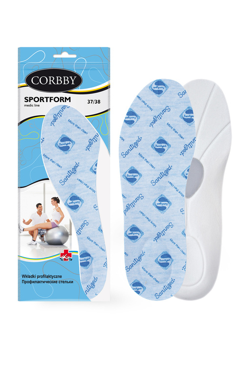 Corbby SPORTFOTM Ортопедичні устілки для взуття