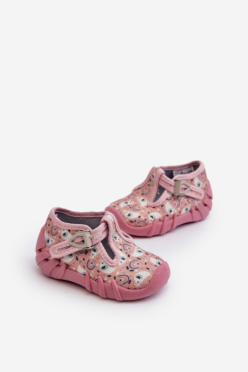 Зручні дитячі тапочки BEFADO 110N491 Рожевий