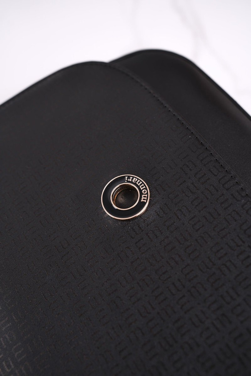 Жіноча сумка MONNARI BAG7460-M20 чорна з принтом