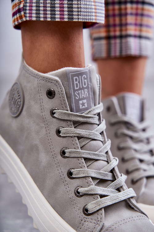 Жіночі кросівки Big Star High Warm Grey EE274114