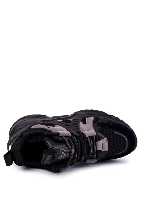 Легке чоловіче спортивне взуття Big Star KK174054 Чорний