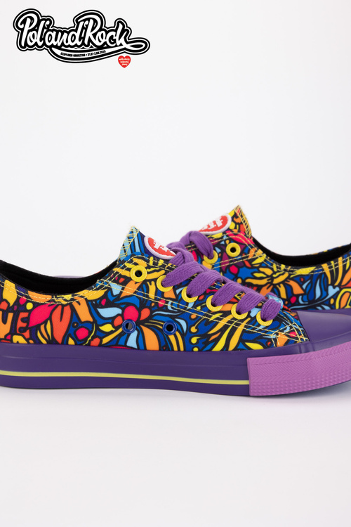 Кросівки Pol'and'Rock Festival X Big Star SS274905 Фіолетові