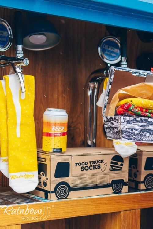 Набір шкарпеток Pepsi x Rainbow Socks Food Truck 3 пари