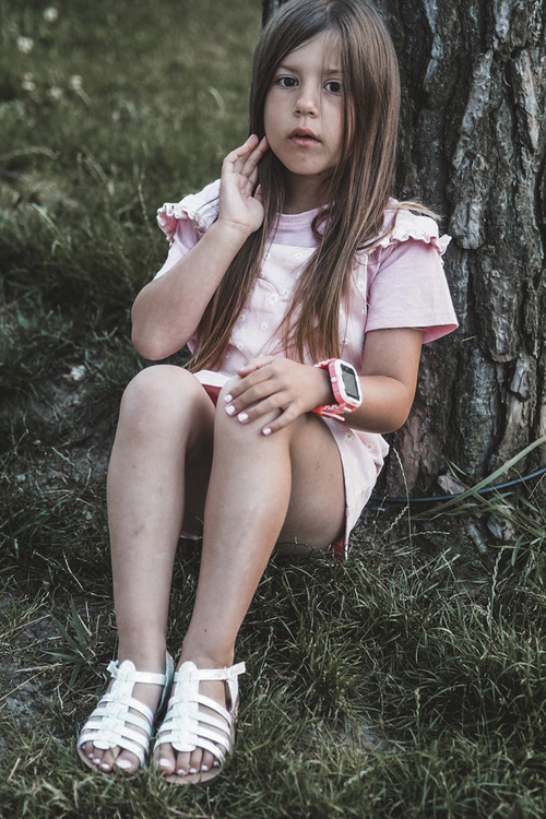 Дитячі сандалі-гладіатори на липучці різнокольорові Radovia