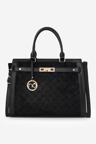 Велика класична сумка через плече Nobo R1710-C020 Black