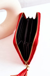 Великий стьобаний гаманець з бахромою Red Selley