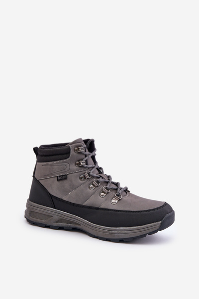 Утеплене чоловіче трекінгове взуття Lee Cooper LCJ-24-03-3033M сірий