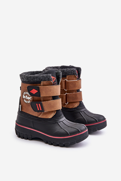 Дитячі снігові черевики на липучці Lee Cooper LCJ-24-44-2864K Camel