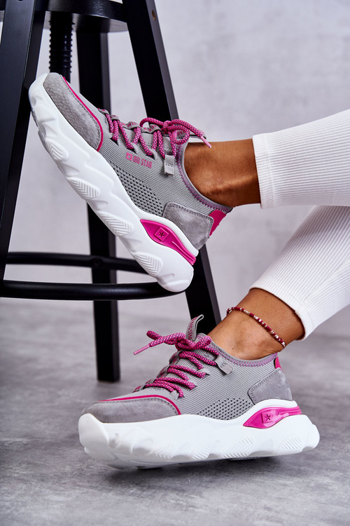 Жіночі кросівки Memory Foam System Big Star KK274030 сірі