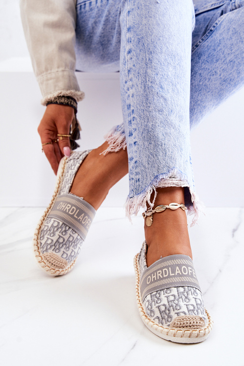 Класичні еспадрільї Grey Warm Time