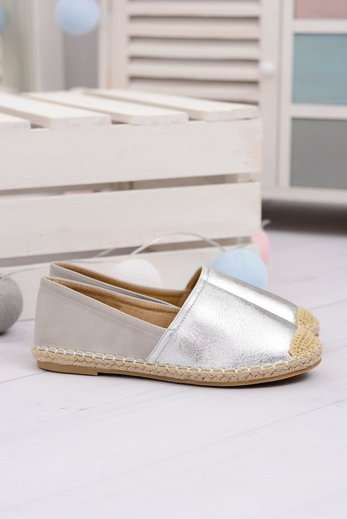 Сріблясті жіночі сліпони Paoli