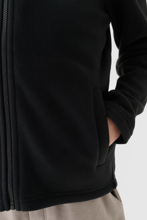 Фліс для хлопчиків з коміром 4F 4FJWMM00TFLEM245-20S чорний