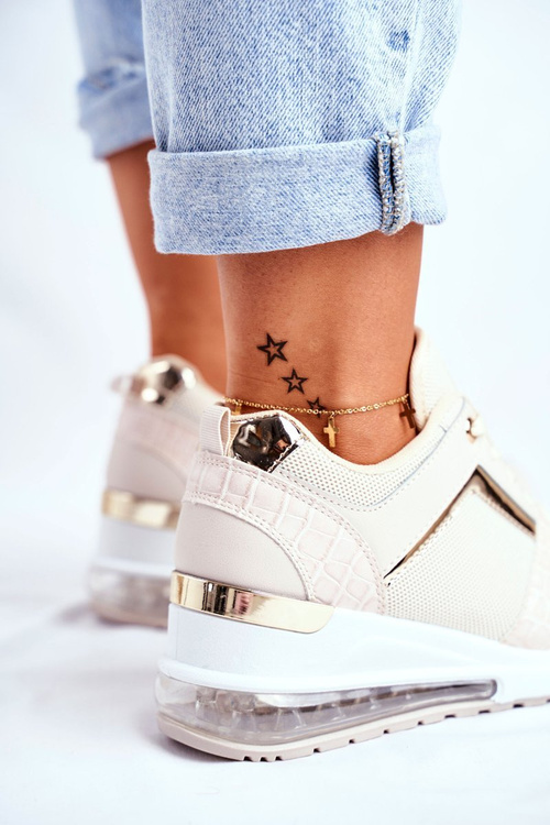 Жіночі кросівки спортивні бежеві Sparks