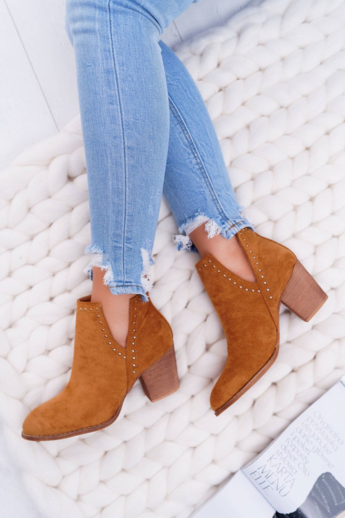 Жіночі чоботи на шпильці з вирізами Camel ManiMani