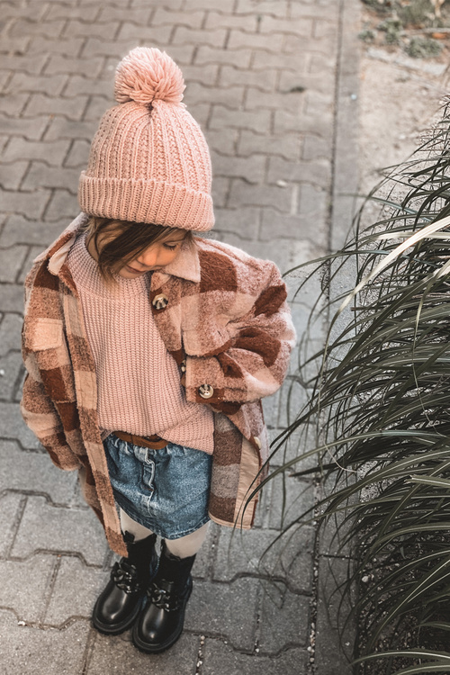 Чоботи дитячі утеплені на ланцюжку Чорні Hinea