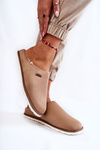 Домашні теплі тапочки Inblu CS-34-011 Beige