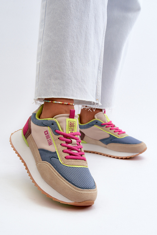 Жіночі кросівки з системою Memory Foam Big Star NN274692 Multicolor