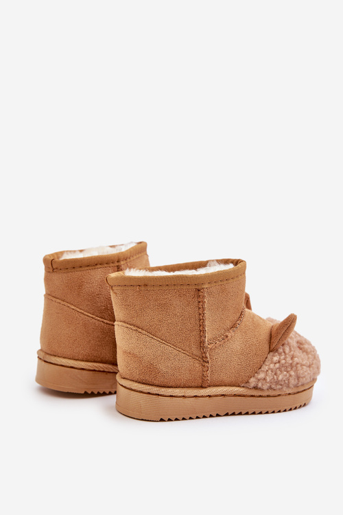 Утеплені дитячі зимові черевики Llama Camel Esandira