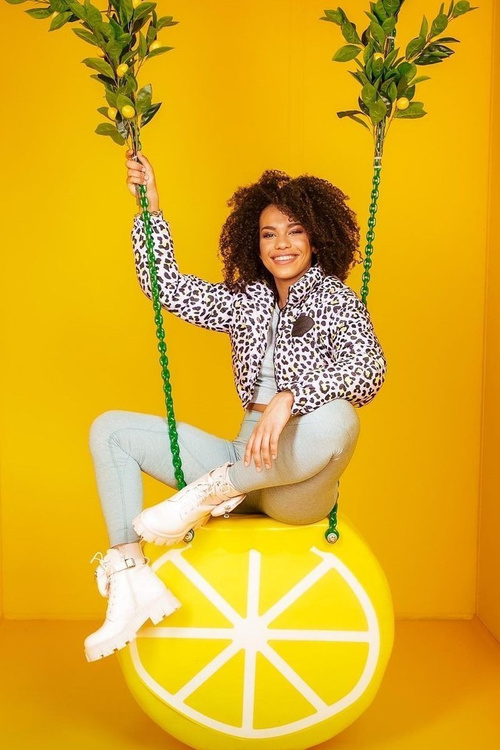 Чоботи жіночі на платформі з портмоне Рожеві суботні