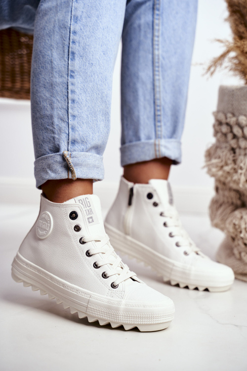 Жіночі кросівки Big Star High Warm White GG274108