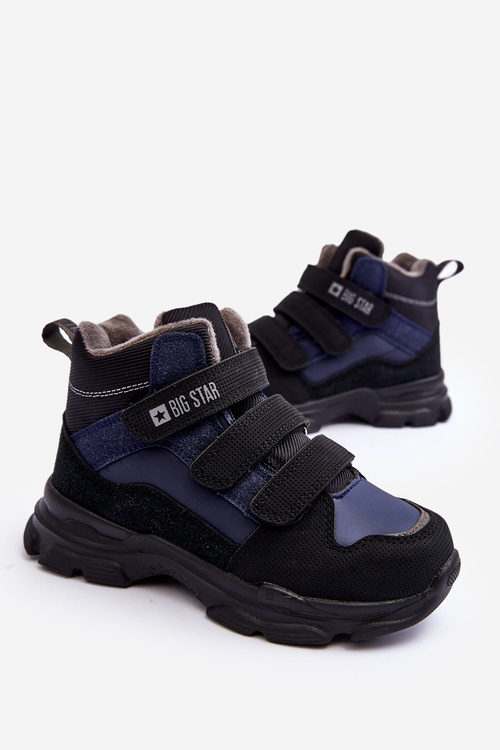 Дитячі снігові черевики Trapper Insulated Navy Big Star MM374172