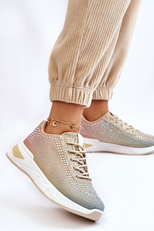 Жіночі кросівки з цирконами різнокольоровий Raiden