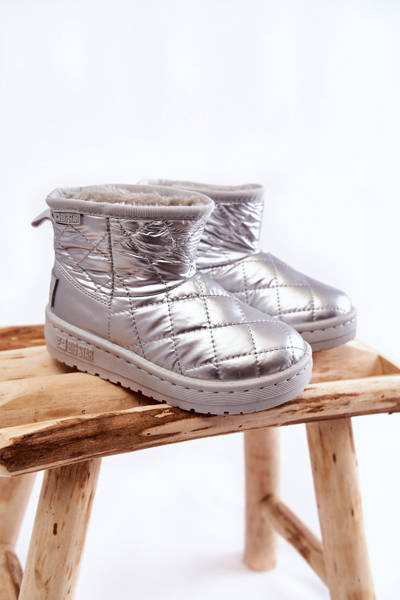 Дитячі теплі снігові черевики Big Star KK374241 Silver